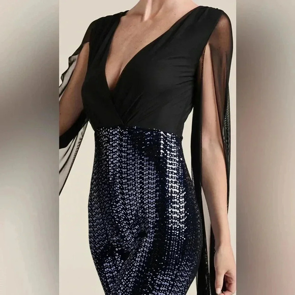 🖤🪩Black Jumpsuit with Sequin bottom 🪩🖤 - Picture 12 of 13